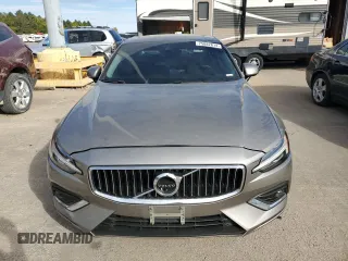 2019 Volvo S60 Inscription with VIN 7JRA22TLXKG001331, listed as a Copart auction lot 75882814 with 87,685 mi miles and Salvage Title. Bid and sale history available at carsss.com. Image 5.
