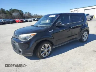 2014 Kia Soul + with VIN KNDJP3A59E7735621, listed as a Copart auction lot 45504795 with 133,273 mi miles and Salvage Title. Bid and sale history available at carsss.com. Image 1.