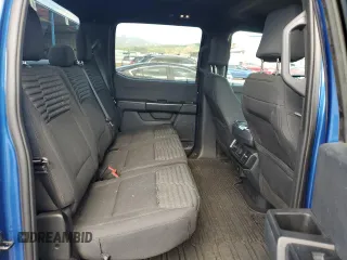 2023 Ford F-150 XL with VIN 1FTEW1EP8PKE04419, listed as a Copart auction lot 60843835 with 31,684 mi miles and Salvage title. Bid and sale history available at DreamBid. Image 10.