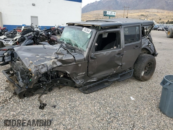 2018 Jeep Wrangler JK Unlimited Sport S with VIN 1C4HJWDG9JL874129, listed as a Copart auction lot 78923644 with 0 mi miles and Salvage Title. Bid and sale history available at carsss.com. Image 1.