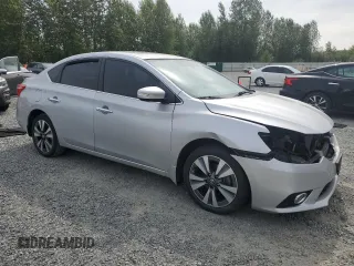 2017 Nissan Sentra S with VIN 3N1AB7AP2HY328835, listed as a Copart auction lot 61846215 with 133,457 mi miles and Salvage title. Bid and sale history available at DreamBid. Image 4.