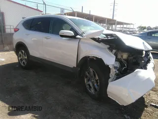 2019 Honda CR-V EX with VIN 5J6RW1H58KA026137, listed as a IAAI auction lot 33308036 with 1 mi miles. Bid and sale history available at carsss.com. Image 1.