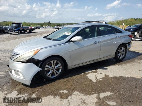2011 Hyundai Sonata SE with VIN 5NPEC4AC1BH124653, listed as a Copart auction lot 51954955 with 168,283 mi miles and Salvage Title. Bid and sale history available at carsss.com. Image 1.