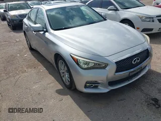2014 Infiniti Q50 Hybrid Premium с VIN JN1AV7AP2EM691108, выставлен на аукционе IAAI как лот 42852309 с пробегом 90 399 миль миль и . История ставок и продаж доступна на DreamBid. Изображение 1.