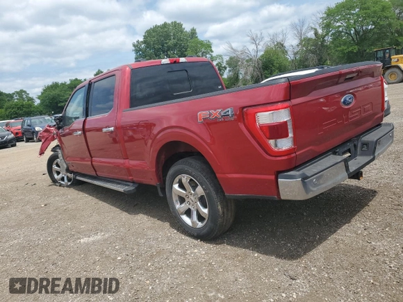 2021 Ford F-150 XL z VIN 1FTFW1ED4MFD09161, wystawiony jako Copart lot #60036055 z przebiegiem 53 833 mil mil oraz Szkoda całkowita • Salvage title. Historia ofert i sprzedaży dostępna na DreamBid. Obrazek 2.