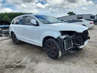 2014 Audi Q7 Premium Plus z VIN WA1LGAFE3ED003650, wystawiony jako Copart lot #64277325 z przebiegiem 167 169 mil mil oraz Szkoda całkowita • Salvage title. Historia ofert i sprzedaży dostępna na DreamBid. Obrazek 4.