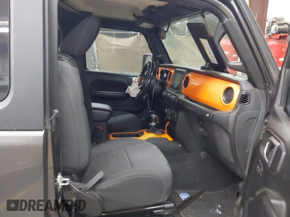 2020 Jeep Wrangler Sport S with VIN 1C4GJXAN4LW229040, listed as a IAAI auction lot 42172180 with 58,701 mi miles and . Bid and sale history available at DreamBid. Image 5.
