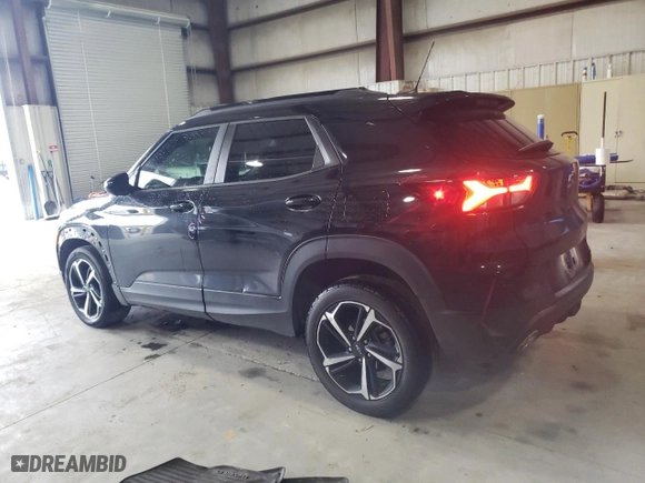 2021 Chevrolet TrailBlazer RS with VIN KL79MTSL6MB070386, listed as a Copart auction lot 44996715 with 75,942 mi miles and Salvage Title. Bid and sale history available at carsss.com. Image 2.