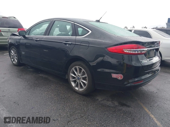2018 Ford Fusion Energi SE with VIN 3FA6P0PU2JR277481, listed as a IAAI auction lot 41778140 with 51,933 mi miles. Bid and sale history available at carsss.com. Image 3.