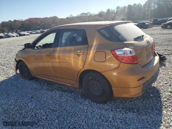 2009 Toyota Matrix S with VIN 2T1KE40E79C005373, listed as a Copart auction lot 84006874 with 215,355 mi miles and Salvage Title. Bid and sale history available at carsss.com. Image 2.