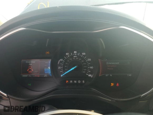 2019 Ford Fusion Titanium with VIN 3FA6P0K94KR254417, listed as a Copart auction lot 59150565 with 88,967 mi miles and Salvage title. Bid and sale history available at DreamBid. Image 9.