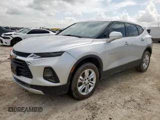 2020 Chevrolet Blazer LT with VIN 3GNKBCRSXLS593458, listed as a Copart auction lot 63774995 with 67,101 mi miles and Salvage title. Bid and sale history available at DreamBid. Image 1.