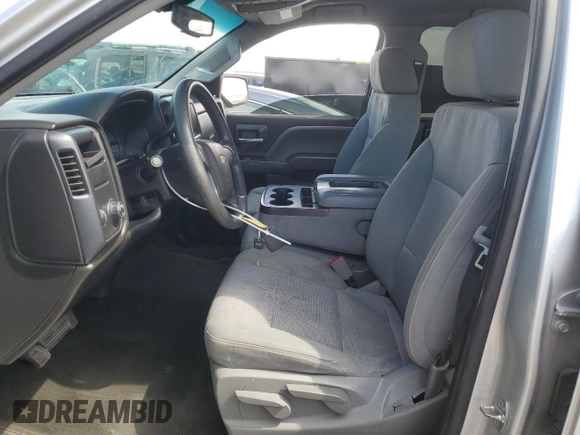 2018 Chevrolet Silverado 1500 Custom with VIN 3GCPCPEH0JG134579, listed as a Copart auction lot 50581845 with 125,133 mi miles and Salvage Title. Bid and sale history available at DreamBid. Image 7.