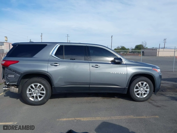 2021 Chevrolet Traverse LS with VIN 1GNERFKW1MJ235515, listed as a IAAI auction lot 41611529 with 36,303 mi miles. Bid and sale history available at carsss.com. Image 14.