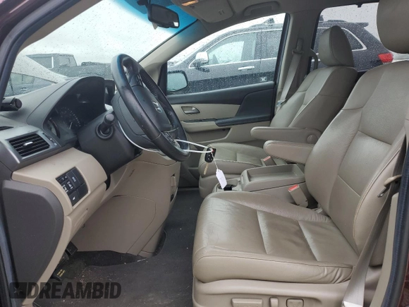 2012 Honda Odyssey EX-L with VIN 5FNRL5H61CB019702, listed as a Copart auction lot 51535585 with 185,737 mi miles and Clean Title. Bid and sale history available at DreamBid. Image 7.