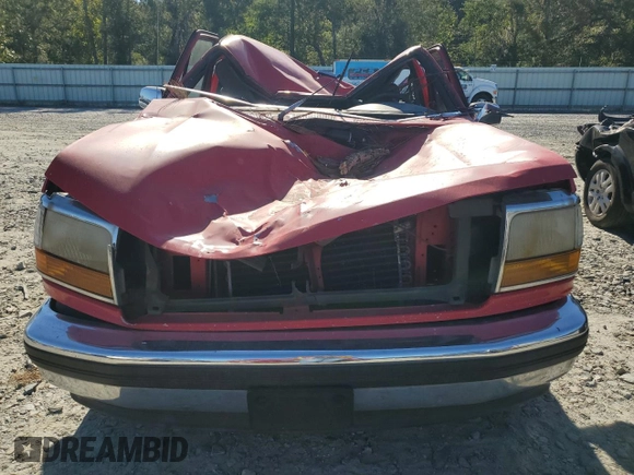 1993 Ford F-150 with VIN 1FTEF15N9PNA64694, listed as a Copart auction lot 75443244 with 0 mi miles and Non Repairable. Bid and sale history available at carsss.com. Image 5.