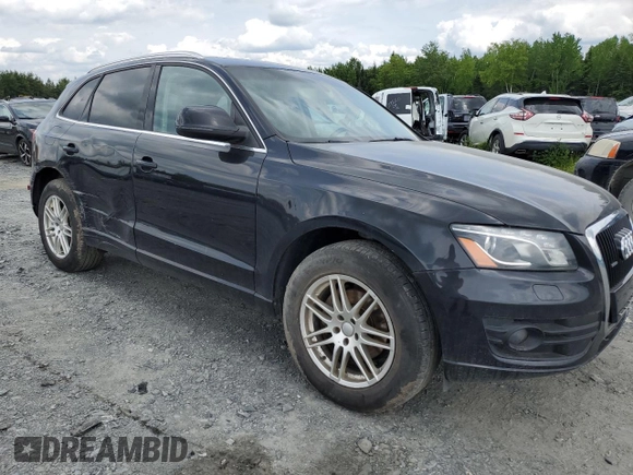 2012 Audi Q5 Premium with VIN WA1LKCFP4CA003411, listed as a Copart auction lot 57301035 with 270,590 mi miles and Salvage title. Bid and sale history available at DreamBid. Image 4.