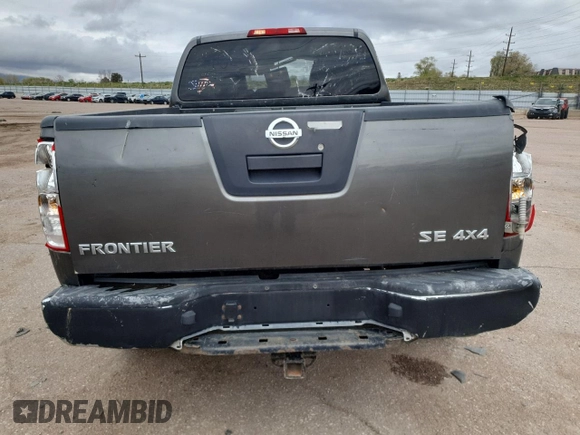 2008 Nissan Frontier LE with VIN 1N6AD09W58C437225, listed as a Copart auction lot 52687295 with 247,258 mi miles and Salvage title. Bid and sale history available at DreamBid. Image 6.