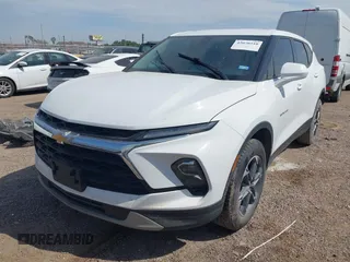 2023 Chevrolet Blazer LT with VIN 3GNKBCR44PS100705, listed as a IAAI auction lot 42070510 with Not provided miles and . Bid and sale history available at DreamBid. Image 6.