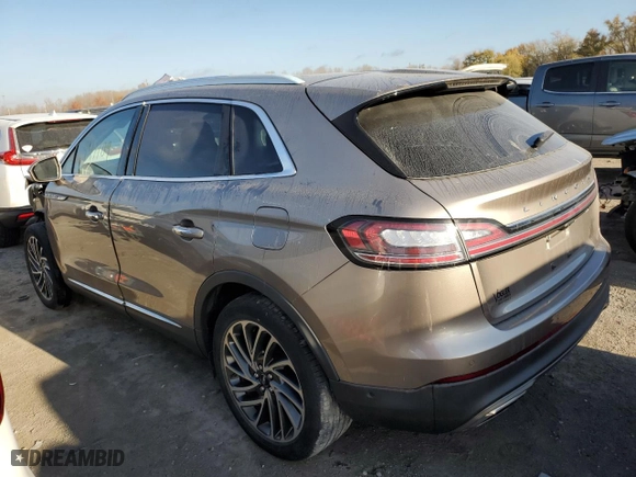 2019 Lincoln Nautilus Reserve with VIN 2LMPJ6LPXKBL46579, listed as a Copart auction lot 73732523 with 44,109 mi miles. Bid and sale history available at carsss.com. Image 2.