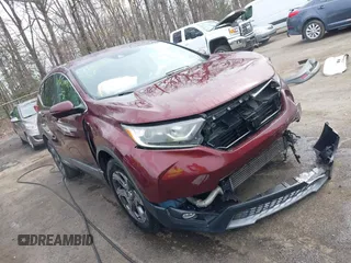 2017 Honda CR-V EX with VIN 2HKRW2H53HH679990, listed as a IAAI auction lot 41923591 with 242,177 mi miles. Bid and sale history available at carsss.com. Image 1.