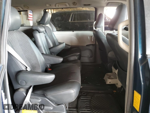 2011 Toyota Sienna SE with VIN 5TDXK3DC3BS120292, listed as a Copart auction lot 50656245 with 187,840 mi miles and Salvage Title. Bid and sale history available at carsss.com. Image 11.