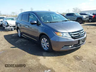 2017 Honda Odyssey EX-L with VIN 5FNRL5H68HB000944, listed as a IAAI auction lot 41937216 with 121,938 mi miles and . Bid and sale history available at DreamBid. Image 1.