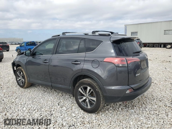 2018 Toyota RAV4 XLE with VIN 2T3WFREV6JW515146, listed as a Copart auction lot 43525825 with 73,257 mi miles and Salvage Title. Bid and sale history available at carsss.com. Image 2.