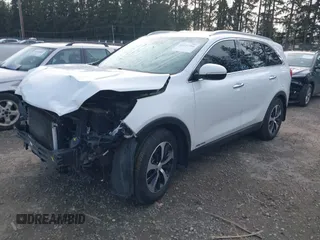 2018 Kia Sorento EX with VIN 5XYPHDA53JG384120, listed as a IAAI auction lot 41657786 with 102,652 mi miles and . Bid and sale history available at carsss.com. Image 22.