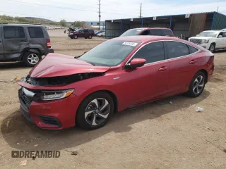 2022 Honda Insight EX with VIN 19XZE4F59NE007000, listed as a Copart auction lot 54126595 with 18,865 mi miles and Salvage title. Bid and sale history available at DreamBid. Image 1.