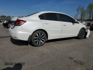 2015 Honda Civic Sedan EX-L with VIN 19XFB2F91FE211892, listed as a Copart auction lot 50780315 with 138,173 mi miles and Salvage Title. Bid and sale history available at carsss.com. Image 3.