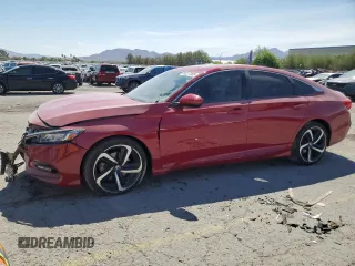 2019 Honda Accord Sport с VIN 1HGCV2F34KA004983, выставлен на аукционе Copart как лот 55277365 с пробегом 108 986 миль миль и Списание • Salvage title. История ставок и продаж доступна на DreamBid. Изображение 1.
