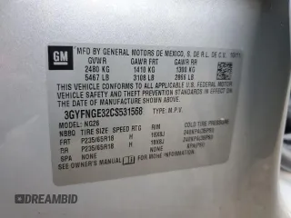 2012 Cadillac SRX z VIN 3GYFNGE32CS531568, wystawiony jako Copart lot #53369795 z przebiegiem 172 497 mil mil oraz Szkoda całkowita • Salvage title. Historia ofert i sprzedaży dostępna na DreamBid. Obrazek 13.
