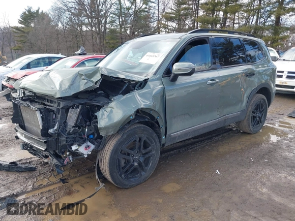 2023 Kia Telluride EX X-Line z VIN 5XYP3DGC8PG338845, wystawiony jako IAAI lot #41665367 z przebiegiem 63 595 mil mil oraz . Historia ofert i sprzedaży dostępna na DreamBid. Obrazek 22.