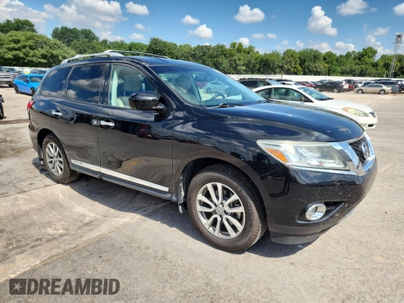 2016 Nissan Pathfinder Platinum z VIN 5N1AR2MM0GC615204, wystawiony jako Copart lot #63097975 z przebiegiem 117 098 mil mil oraz Szkoda całkowita • Salvage title. Historia ofert i sprzedaży dostępna na DreamBid. Obrazek 4.