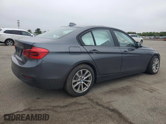 2017 BMW 3 Series 320i xDrive with VIN WBA8E5G55HNU42092, listed as a Copart auction lot 59711095 with 77,997 mi miles and Salvage title. Bid and sale history available at DreamBid. Image 3.
