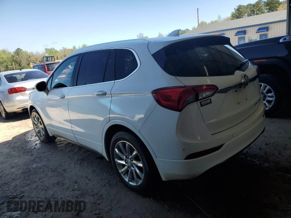 2019 Buick Envision Essence with VIN LRBFXCSA2KD060112, listed as a Copart auction lot 50254635 with 72,630 mi miles and Salvage Title. Bid and sale history available at DreamBid. Image 2.