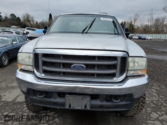 2004 Ford F-350 XL with VIN 1FTSW31P94EA54393, listed as a Copart auction lot 48525235 with Not Provided miles and Salvage Title. Bid and sale history available at DreamBid. Image 5.