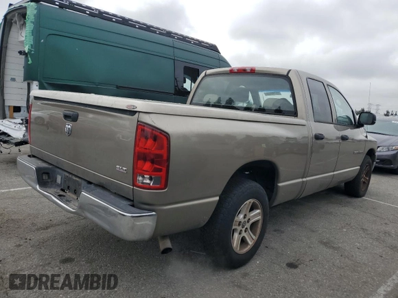 2006 Dodge 1500 SLT with VIN 1D7HA18N56S642562, listed as a Copart auction lot 55796925 with 331,785 mi miles and Clean Title. Bid and sale history available at carsss.com. Image 3.