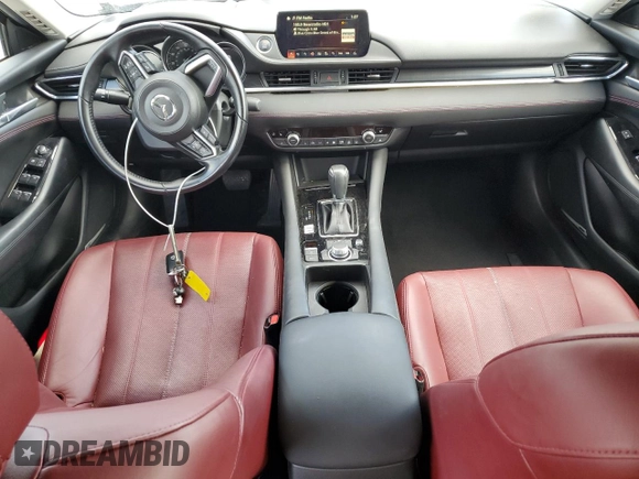 2021 Mazda 6 Grand Touring Reserve with VIN JM1GL1WY1M1616461, listed as a Copart auction lot 72760074 with 26,377 mi miles and Salvage Title. Bid and sale history available at DreamBid. Image 8.