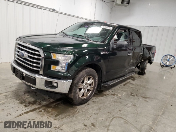 2015 Ford F-150 XLT z VIN 1FTEW1E81FKE92611, wystawiony jako Copart lot #55768005 z przebiegiem 118 600 mil mil oraz Szkoda całkowita • Salvage title. Historia ofert i sprzedaży dostępna na DreamBid. Obrazek 1.