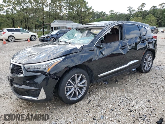 2020 Acura RDX Technology with VIN 5J8TC1H50LL004046, listed as a Copart auction lot 54356915 with 50,218 mi miles and Salvage title. Bid and sale history available at DreamBid. Image 1.