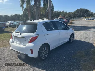 2012 Toyota Yaris L with VIN JTDKTUD36CD523080, listed as a Copart auction lot 88991985 with 134,041 mi miles and Clean Title. Bid and sale history available at carsss.com. Image 4.