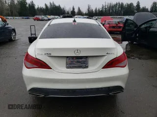 2017 Mercedes-Benz CLA 250 with VIN WDDSJ4GB0HN492621, listed as a Copart auction lot 45996715 with 110,630 mi miles and Salvage Title. Bid and sale history available at DreamBid. Image 6.