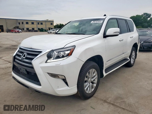 2018 Lexus GX 460 with VIN JTJBM7FX6J5192374, listed as a Copart auction lot 58232455 with 63,395 mi miles and Salvage title. Bid and sale history available at DreamBid. Image 1.