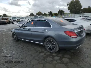 2020 Mercedes-Benz C 300 with VIN W1KWF8DB5LR599664, listed as a Copart auction lot 44946155 with 71,311 mi miles and Salvage Title. Bid and sale history available at DreamBid. Image 2.