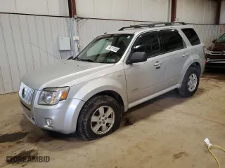 2008 Mercury Mariner with VIN 4M2CU91158KJ54291, listed as a Copart auction lot 46111055 with 96,059 mi miles and Salvage Title. Bid and sale history available at carsss.com. Image 1.