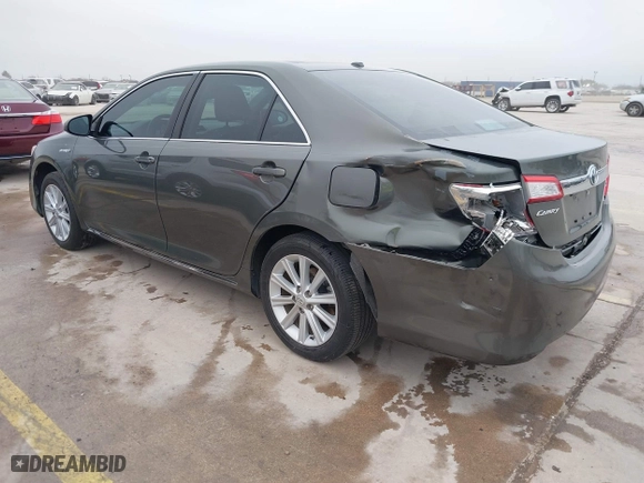 2014 Toyota Camry Hybrid LE with VIN 4T1BD1FK8EU102685, listed as a IAAI auction lot 41469306 with 91,606 mi miles. Bid and sale history available at carsss.com. Image 3.