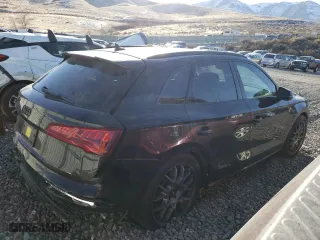 2020 Audi SQ5 Premium Plus with VIN WA1B4AFY7L2018496, listed as a Copart auction lot 42581995 with 63,017 mi miles and Salvage Title. Bid and sale history available at carsss.com. Image 3.