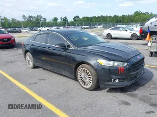 2016 Ford Fusion Titanium with VIN 3FA6P0K90GR179528, listed as a IAAI auction lot 42181213 with 230,264 mi miles. Bid and sale history available at carsss.com. Image 1.